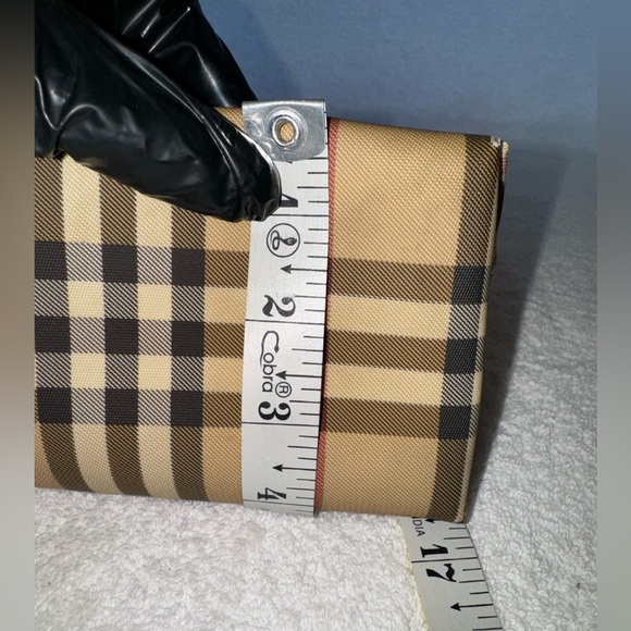 Burberry Nova Check Tote bag PVC Vintage… - Picture 14 of 15